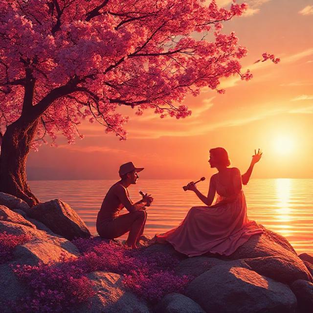 Melodi Kehidupan yang menggambarkan harmoni musik